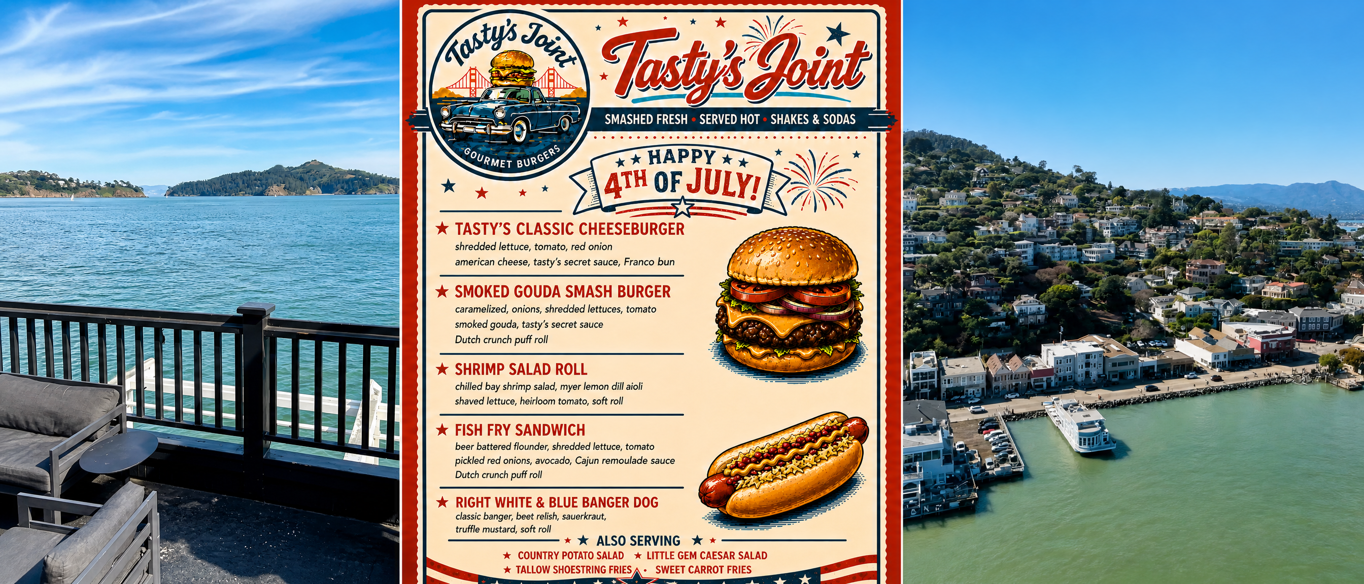 4th of July Family BBQ with Tasty's Joint and Marin Buzz